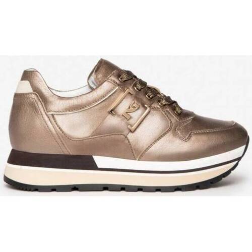 Scarpe Donna Sneakers NeroGiardini SNEAKERS DONNA I205292D Oro