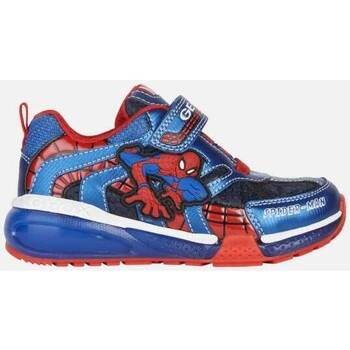 Scarpe Bambino Sneakers Geox SNEAKERS SPIDERMAN BAMBINO J26FEB 011CE Blu