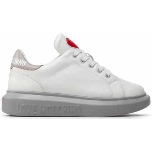 Scarpe Donna Sneakers Love Moschino SNEAKERS DONNA JA15044 Bianco