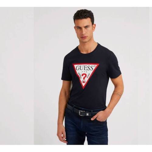 Abbigliamento Uomo T-shirt maniche corte Guess T-SHIRT UOMO M2YI71 I3Z11 Blu
