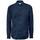 Abbigliamento Uomo Camicie maniche lunghe Markup CAMICIA DI LINO UOMO MK13003 Blu