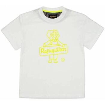 Abbigliamento Bambino T-shirt maniche corte Refrigiwear T-SHIRT BAMBINO RW203 Bianco