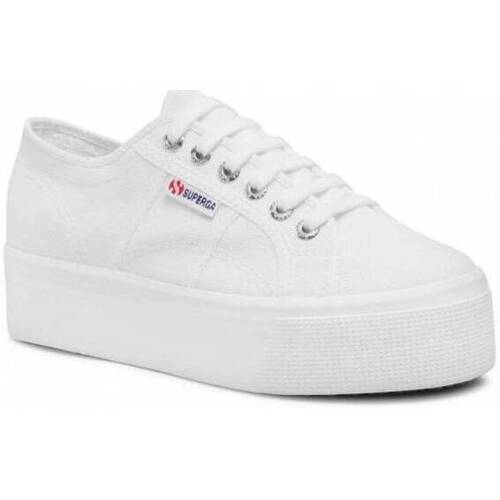 Scarpe Donna Sneakers Superga DONNA COTW LINEA UP AND DOWN S9111LW Bianco