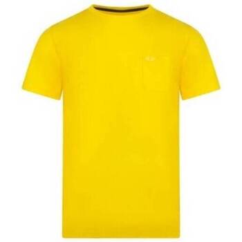 Abbigliamento Uomo T-shirt maniche corte Sun68 SUN 68 T-SHIRT UOMO T32101 Giallo