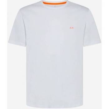 Abbigliamento Uomo T-shirt maniche corte Sun68 T-SHIRT UOMO T32116 Bianco