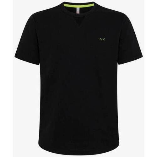 Abbigliamento Uomo T-shirt maniche corte Sun68 T-SHIRT UOMO T33120 Nero