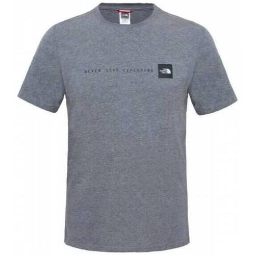 Abbigliamento Uomo T-shirt maniche corte The North Face T-SHIRT UOMO T92TXDYY Grigio