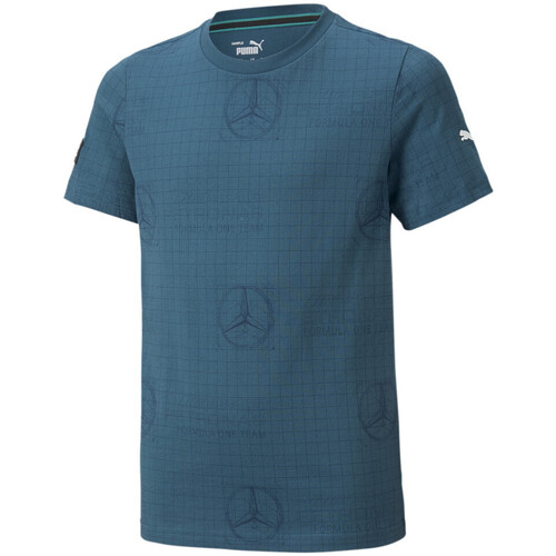 Abbigliamento Bambino T-shirt & Polo Puma 534044-04 Blu