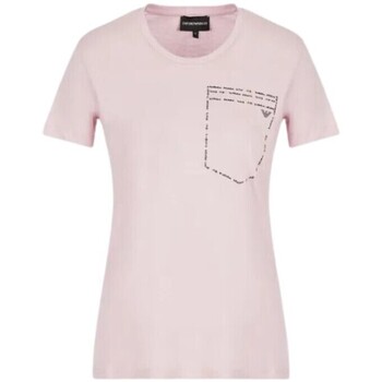Abbigliamento Donna T-shirt maniche corte Emporio Armani  Rosso