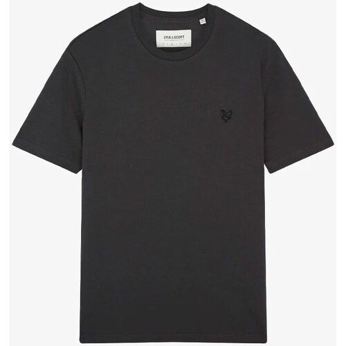 Abbigliamento Uomo T-shirt & Polo Lyle & Scott TS400TON-Z865 JET BLACK Nero
