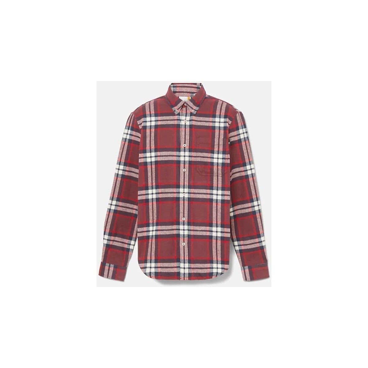 Abbigliamento Uomo Camicie maniche lunghe Timberland TB0A6GKH HEAVY FLANNEL PLAID-J60 PORTR Rosso