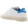 Scarpe Uomo Sneakers P448 139671 Bianco - Azzurro
