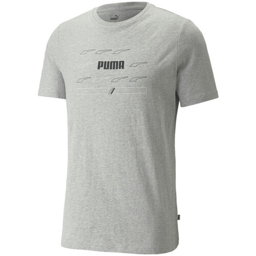 Abbigliamento Uomo T-shirt & Polo Puma 847433-04 Grigio