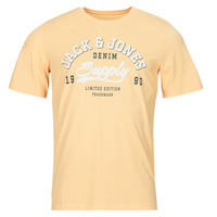 Abbigliamento Uomo T-shirt maniche corte Jack & Jones JJELOGO TEE SS O-NECK 2 COL SS24 SN Arancio
