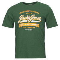 Abbigliamento Uomo T-shirt maniche corte Jack & Jones JJELOGO TEE SS O-NECK 2 COL SS24 SN Verde
