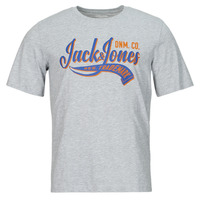 Abbigliamento Uomo T-shirt maniche corte Jack & Jones JJELOGO TEE SS O-NECK 2 COL SS24 SN Grigio