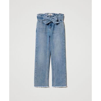 Abbigliamento Bambina Jeans Twin Set JEANS 232GJ2330 Blu