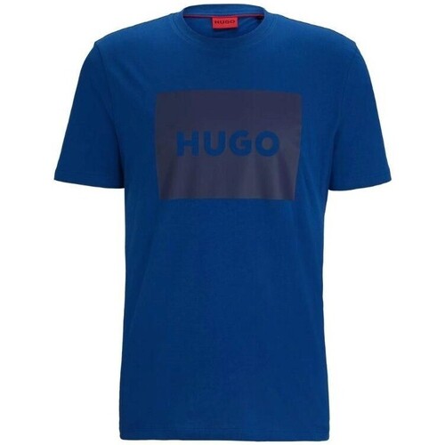 Abbigliamento Uomo T-shirt maniche corte BOSS 50467952 DULIVE222 Blu