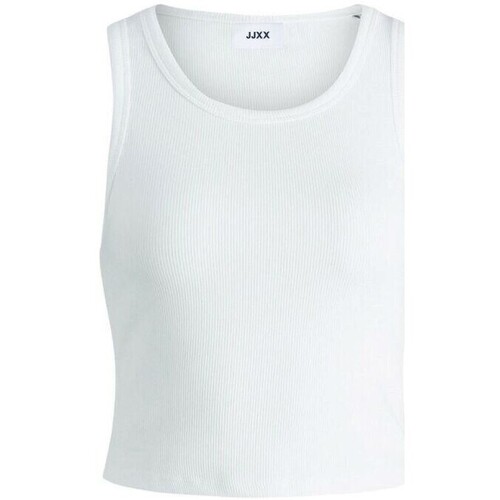 Abbigliamento Donna Top / T-shirt senza maniche Jack & Jones 12200401 FALLON Bianco