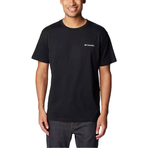 Abbigliamento Uomo T-shirt & Polo Columbia Csc Basic Logo™ Short Sleeve Nero