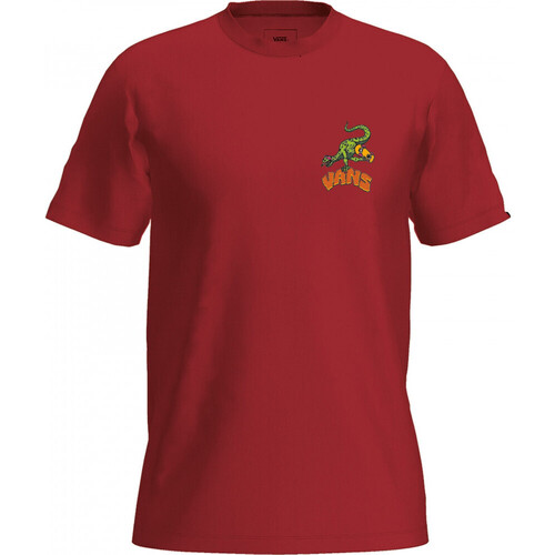 Abbigliamento Bambino T-shirt & Polo Vans Dino egg plant ss Rosso