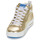 Scarpe Donna Sneakers alte Semerdjian GIBRA Oro