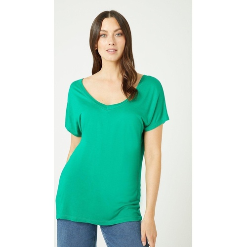 Abbigliamento Donna T-shirts a maniche lunghe Maine DH6297 Verde