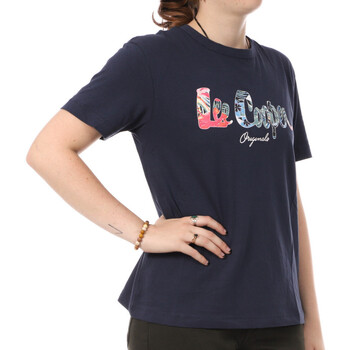 Abbigliamento Donna T-shirt maniche corte Lee Cooper LEE-009549 Blu