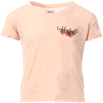 Abbigliamento Bambina T-shirt maniche corte Teddy Smith 51005974D Rosa