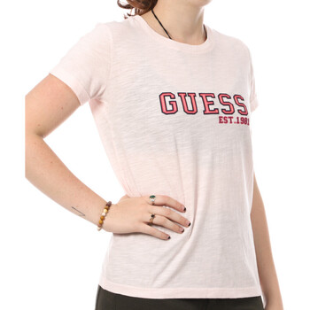 Abbigliamento Donna T-shirt & Polo Guess G-W3YI35K8G01 Rosa
