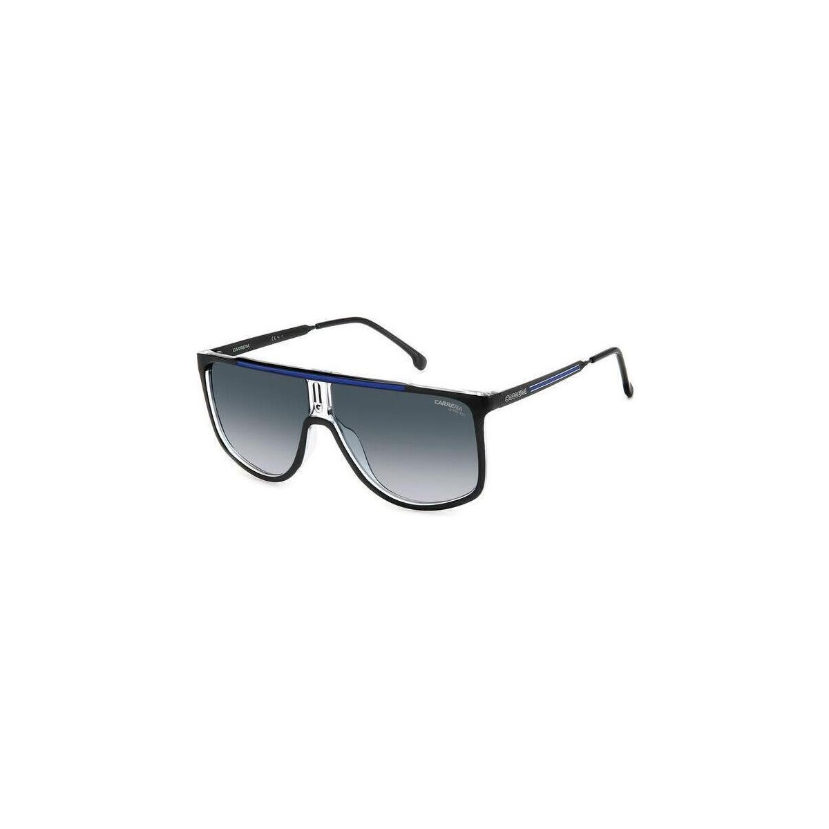 Orologi & Gioielli Uomo Occhiali da sole Carrera 1056/S Occhiali da sole, Nero/Blu, 61 mm Nero