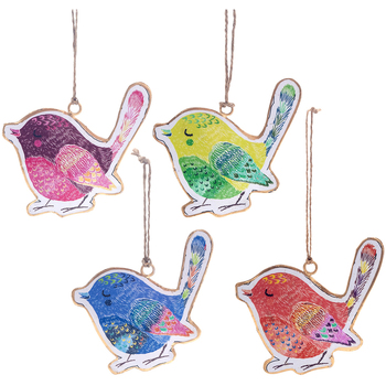 Orologi & Gioielli Ciondoli Signes Grimalt Uccello Appeso 4 U Multicolore