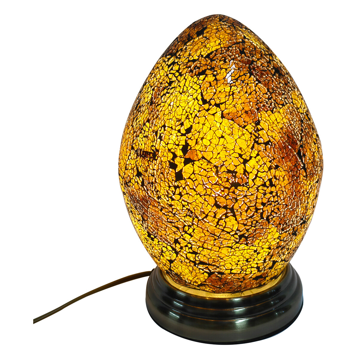 Casa Lampade da tavolo Signes Grimalt Scheduler Egg Lamp Giallo