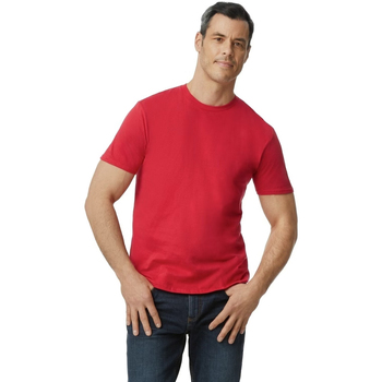 Abbigliamento Uomo T-shirts a maniche lunghe Anvil Softstyle Rosso