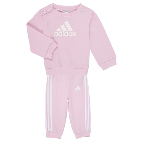 Abbigliamento Bambina Tuta Adidas Sportswear I BOS Jog FT Rosa