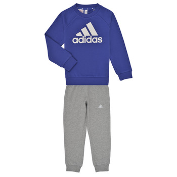 Abbigliamento Bambino Tuta Adidas Sportswear LK BOS JOG FT Blu / Grigio