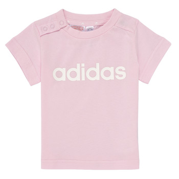 Adidas Sportswear I LIN CO T SET Rosa / Grigio