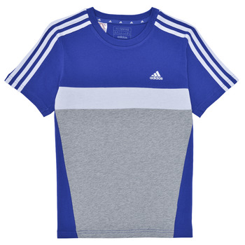 Adidas Sportswear J 3S TIB T Blu / Bianco / Grigio