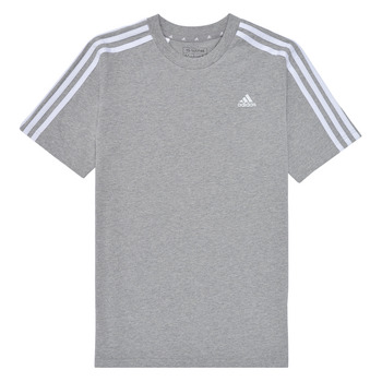 Abbigliamento Unisex bambino T-shirt maniche corte Adidas Sportswear U 3S TEE Grigio / Bianco