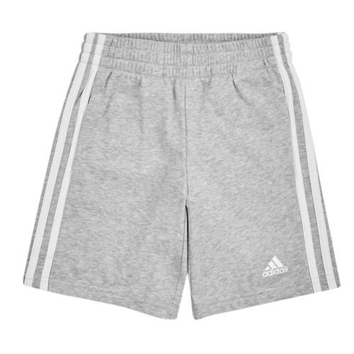 Abbigliamento Unisex bambino Shorts / Bermuda Adidas Sportswear LK 3S SHOR Grigio / Bianco