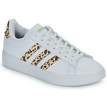 Scarpe Donna Sneakers basse Adidas Sportswear GRAND COURT 2.0 Bianco / Leopard