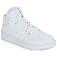 Scarpe Uomo Sneakers alte Adidas Sportswear HOOPS 3.0 MID Bianco