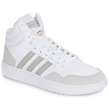 Scarpe Uomo Sneakers alte Adidas Sportswear HOOPS 3.0 MID Bianco / Beige
