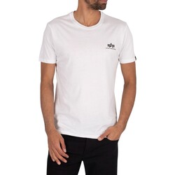 Abbigliamento Uomo T-shirt maniche corte Alpha Maglietta di base Bianco