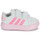 Scarpe Bambina Sneakers basse Adidas Sportswear GRAND COURT 2.0 CF I Bianco / Rosa