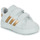 Scarpe Bambina Sneakers basse Adidas Sportswear GRAND COURT 2.0 CF I Bianco / Oro