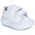 Scarpe Bambina Sneakers basse Adidas Sportswear ADVANTAGE CF I Bianco / Rosa