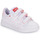 Scarpe Bambina Sneakers basse Adidas Sportswear ADVANTAGE CF C Bianco / Rosa