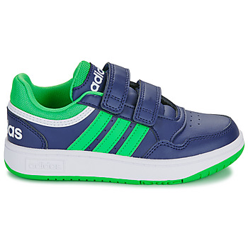 Adidas Sportswear HOOPS 3.0 CF C Blu / Verde