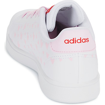 Adidas Sportswear ADVANTAGE K Bianco / Rosa